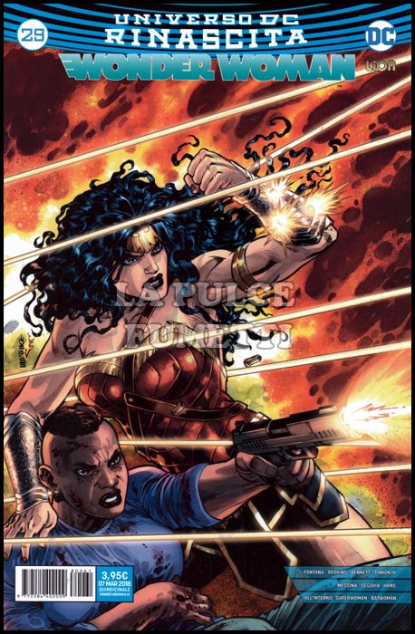 SUPERMAN L'UOMO D'ACCIAIO #    61 - WONDER WOMAN 29 - RINASCITA